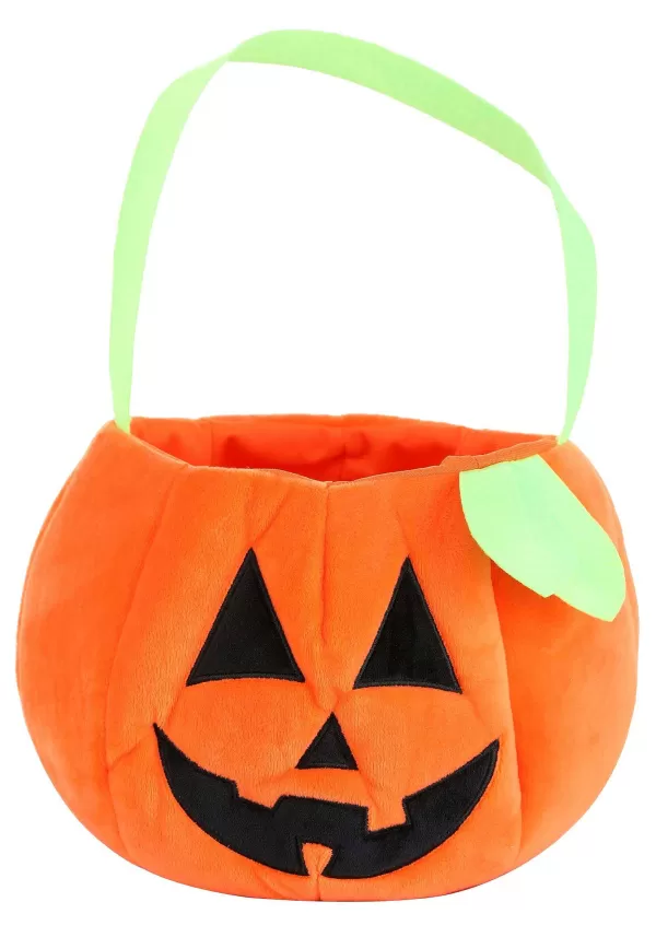 Hot Tricky Pumpkin Trick Or Treat Bag Trick Or Treat Bags / Pails