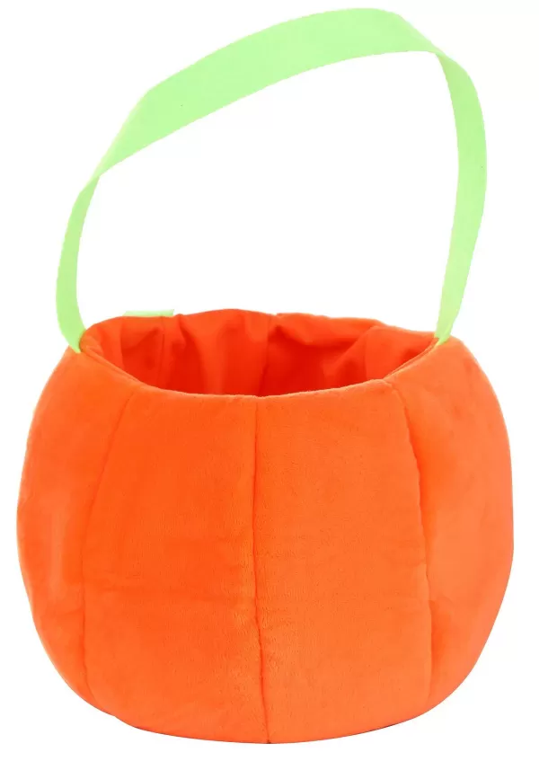 Hot Tricky Pumpkin Trick Or Treat Bag Trick Or Treat Bags / Pails