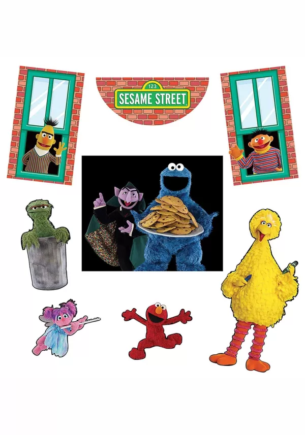 Best Trunk Or Treat Sesame Street Decoration Kit Kid Friendly D Cor
