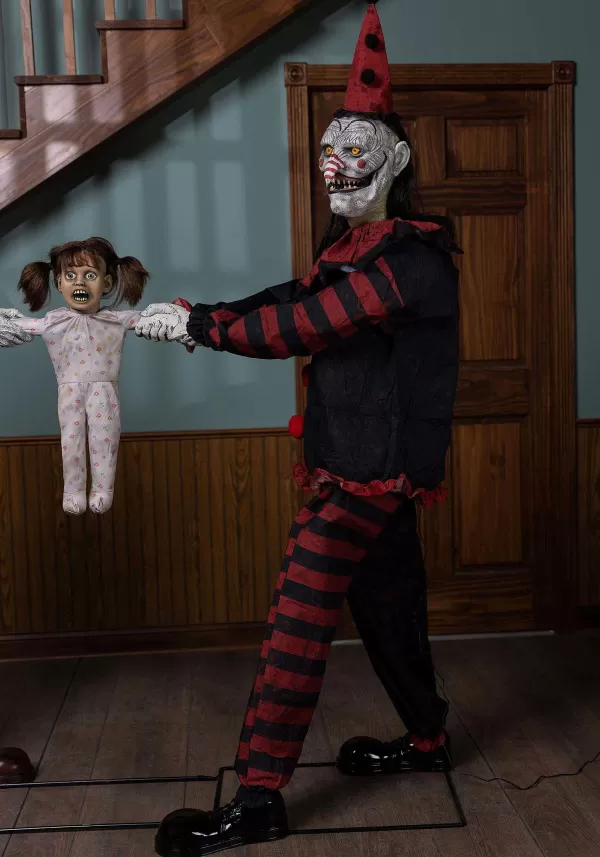 Discount Tug Of War Animated Clown Prop Animatronics