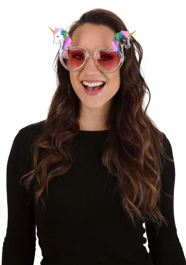 Discount Unicorn Costume Glasses Glasses / Sunglasses