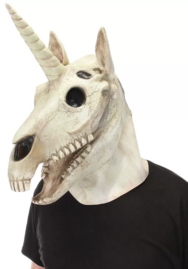 Store Unicorn Skull Mouth Mover Mask Masks