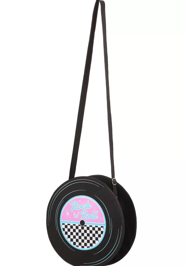 Clearance Vinyl Record Handbag Purses