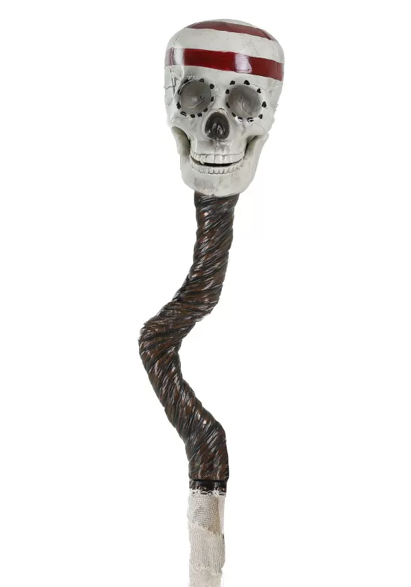 Flash Sale Voodoo Skull Staff Toy Weapons