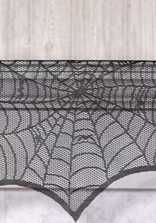 Discount Webs Gone Wild Mantel Halloween Scarf Decoration Indoor Decorations
