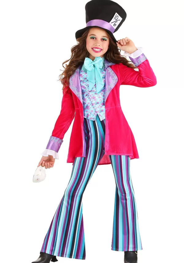 Store Whimsical Mad Hatter Girl'S Costume Girl Costumes