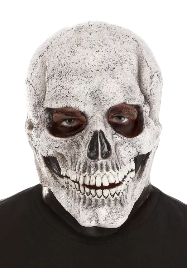 Cheap White Full Face Skeleton Mask For Adults Masks