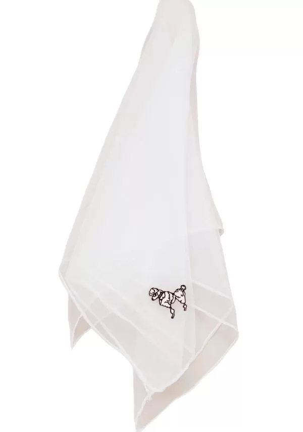 Discount White Poodle Scarf Costume Accessory Scarves