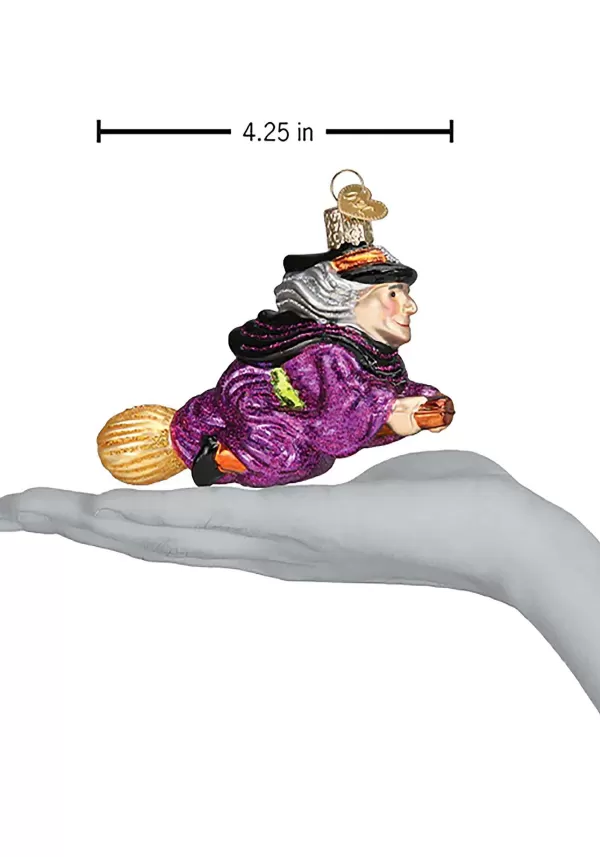 Shop Witch Flying On A Broomstick Ornament Christmas Decorations