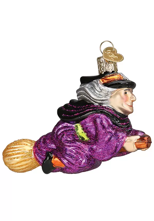 Shop Witch Flying On A Broomstick Ornament Christmas Decorations