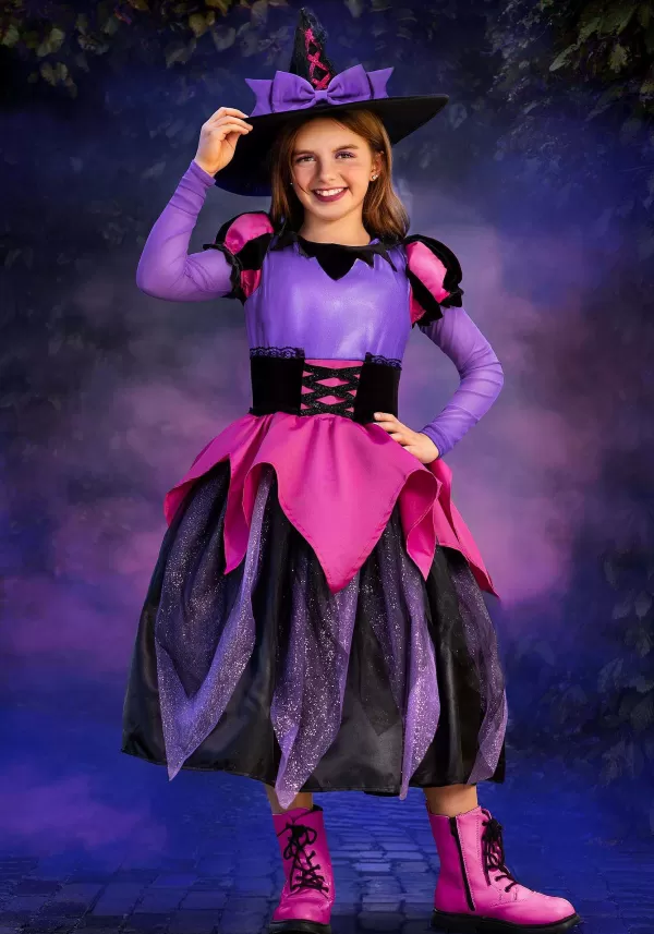 Fashion Witch Prestige Costume For Girls Girl Costumes