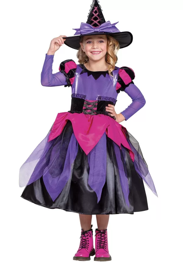 Fashion Witch Prestige Costume For Girls Girl Costumes