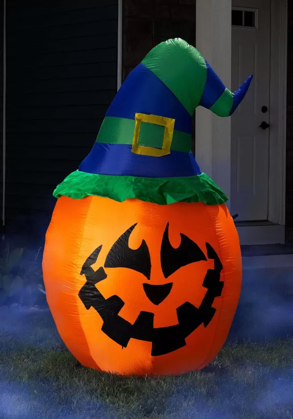 Cheap Witchy Jack O Lantern Inflatable Halloween Decoration Inflatable Decorations