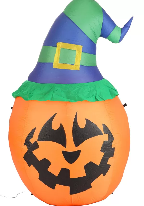 Cheap Witchy Jack O Lantern Inflatable Halloween Decoration Inflatable Decorations