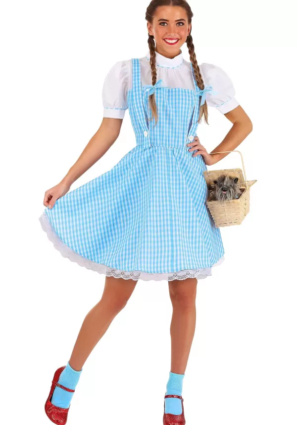 Shop Wizard Of Oz Dorothy Costume For Adults Women'S Costumes