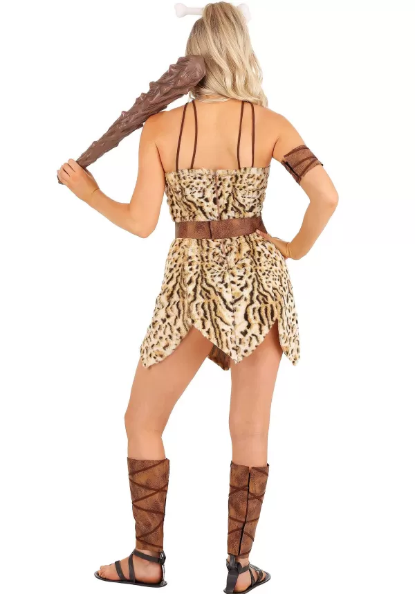 Store Women'S Bold Cavewoman Costume Sexy Costumes