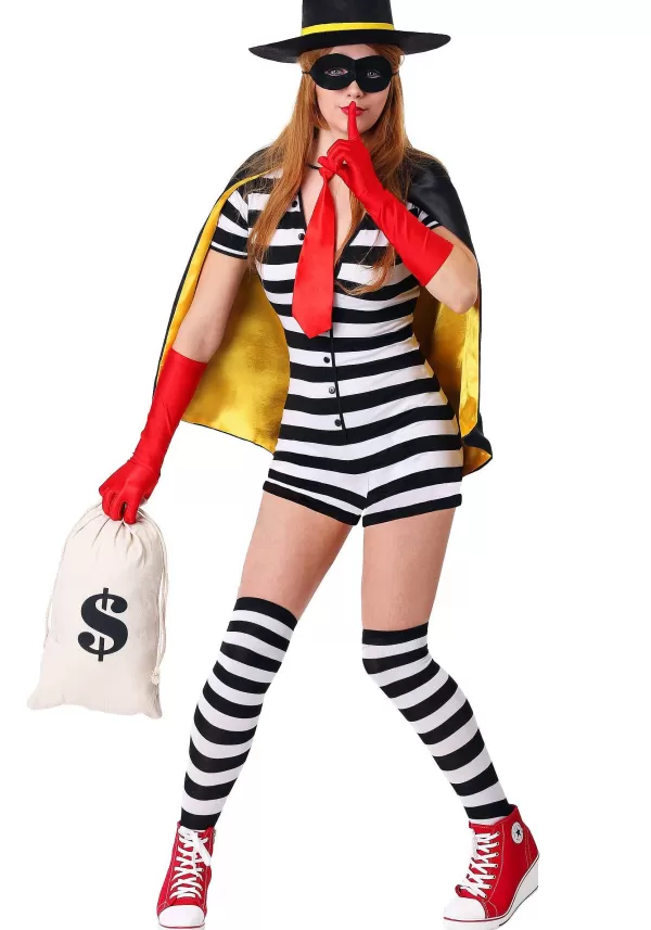Online Women'S Burglar Costume Women'S Costumes