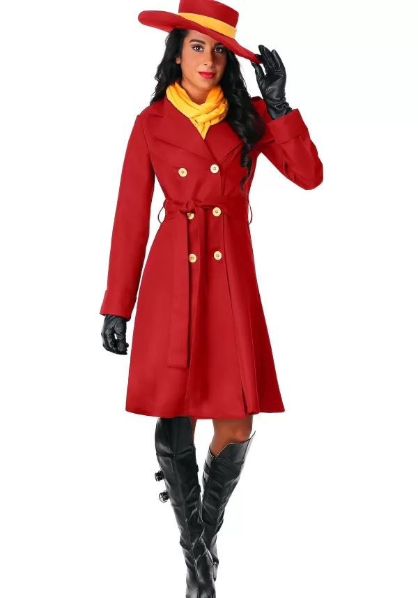 Outlet Women'S Carmen Sandiego Costume Women'S Costumes