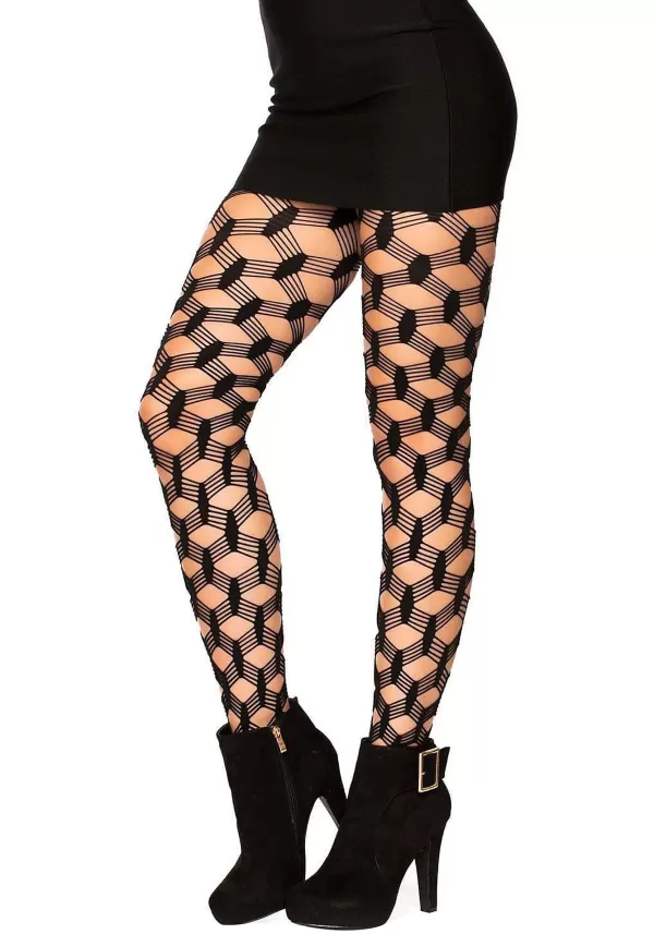 Clearance Women'S Hardcore Net Tights Fishnet Stockings