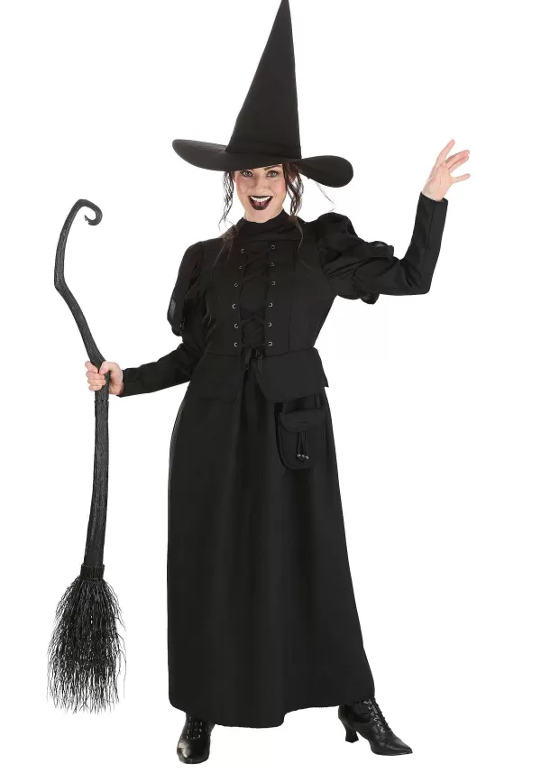 Flash Sale Women'S Wizard Of Oz Wicked Witch Costume Dress Women'S Costumes