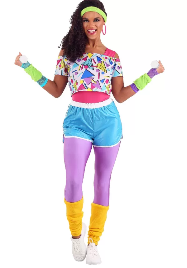 Hot Work It Out 80S Women'S Costume Women'S Costumes